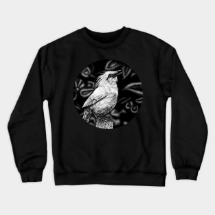 Bali starling illustration Crewneck Sweatshirt